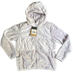 NWT The North Face Girls Mashup Sherpa Zip Up Jacket